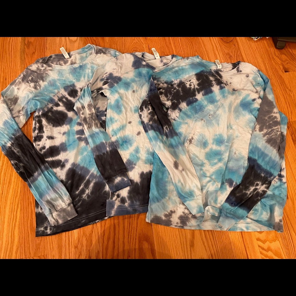 Tie dye long sleeve shirt